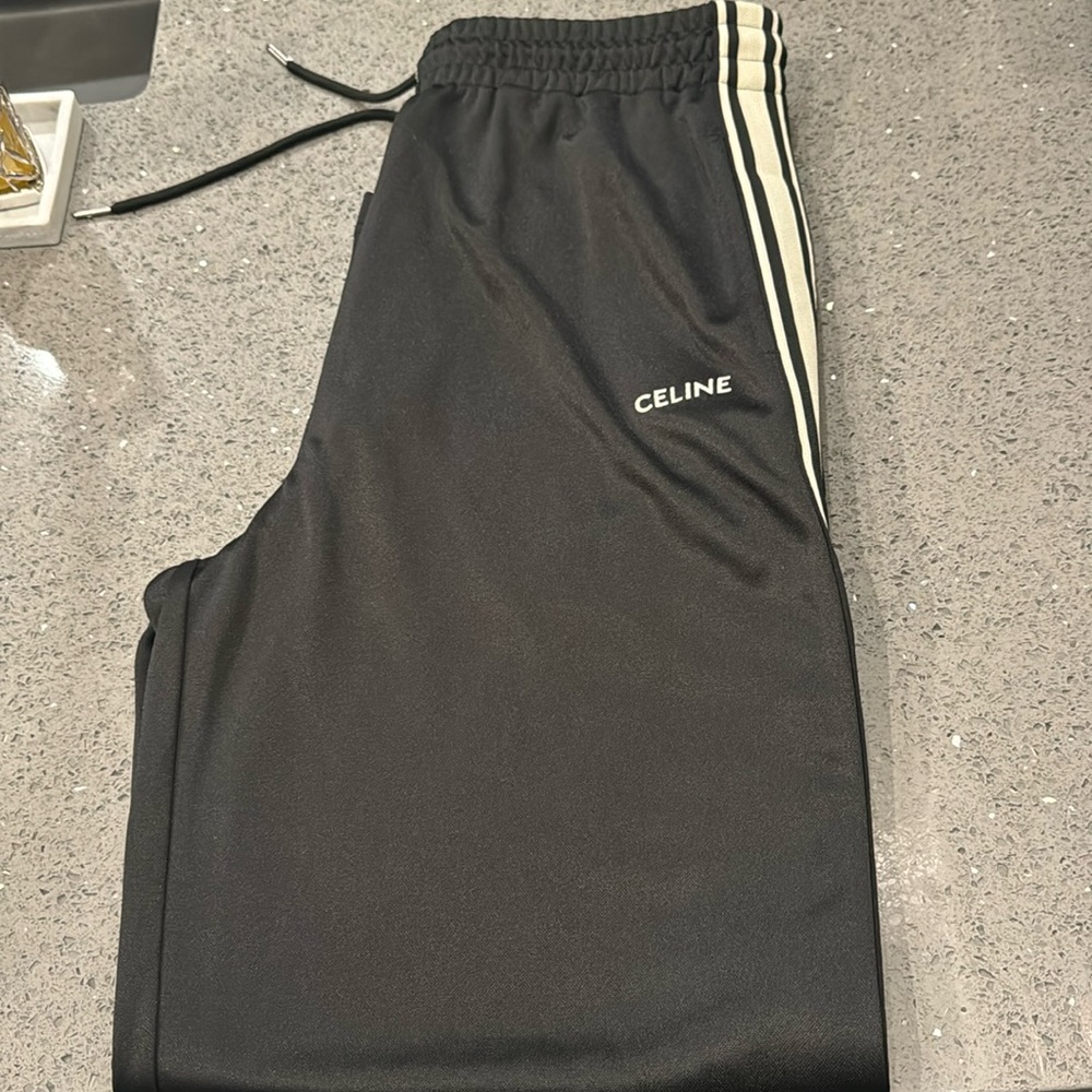 Celine Homme Striped Full Track Suit Large
